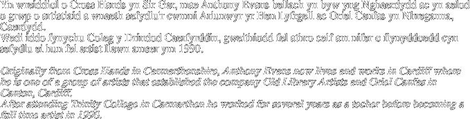 Yn wreiddiol o Cross Hands